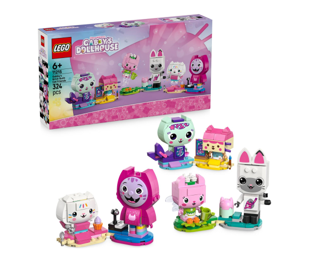 LEGO KOCI DOMEK GABI 11215 Koci przyjaciele Gabi z klocków - 1473404 - zdjęcie 2